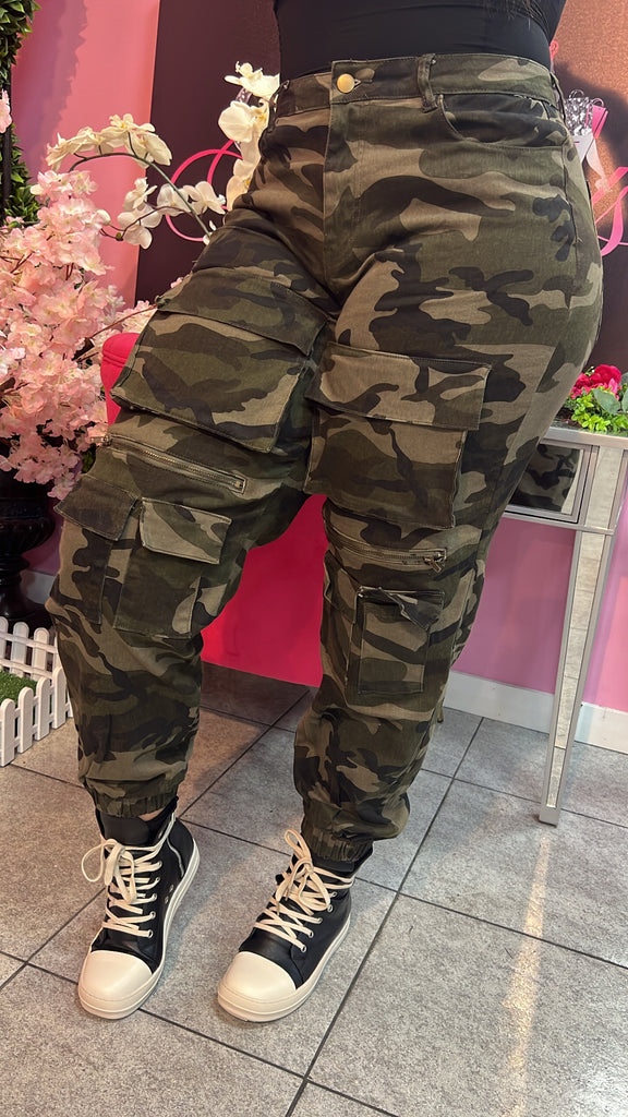 4pocket camouflage Army Cargo candy pants for women Assorted color (Free  Size) | Lazada PH